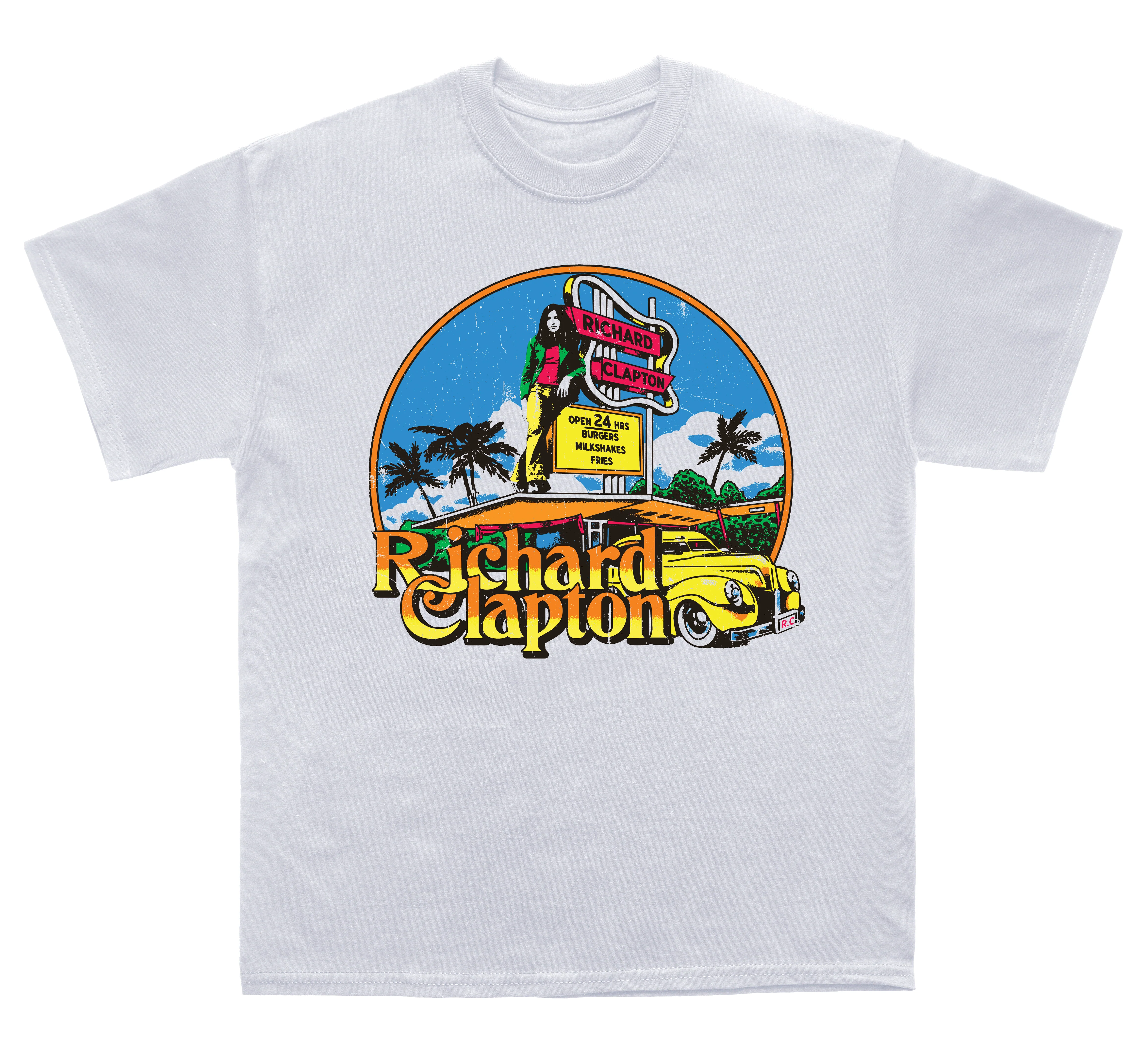 Richard Clapton 50th Anniversary T-Shirt
