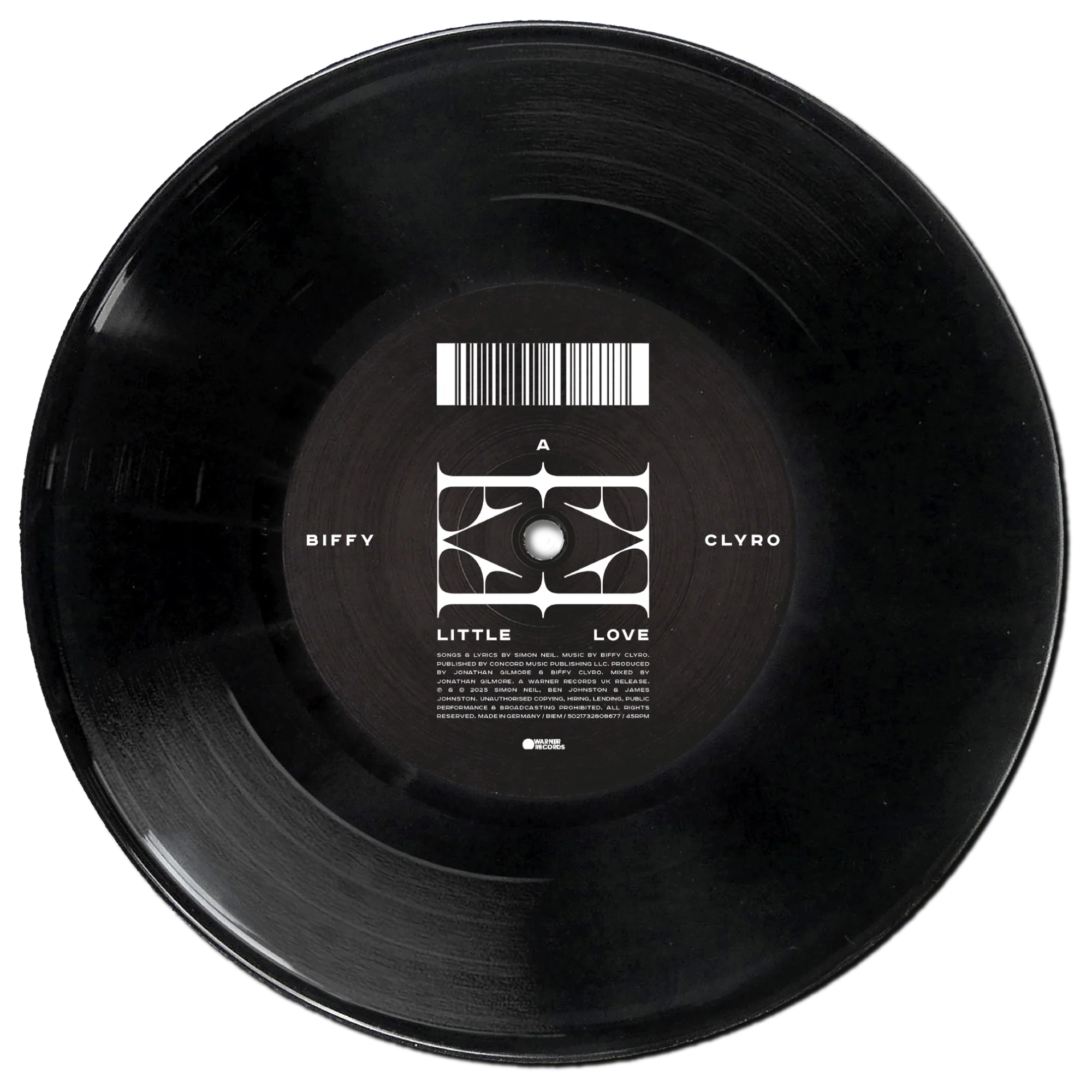 A Little Love 7" Black Vinyl - Image 3