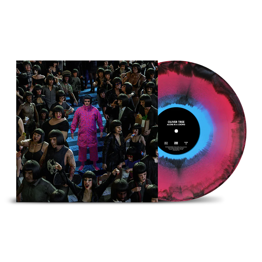 Alone In A Crowd Vinyl and Cover T-Shirt - Image 2