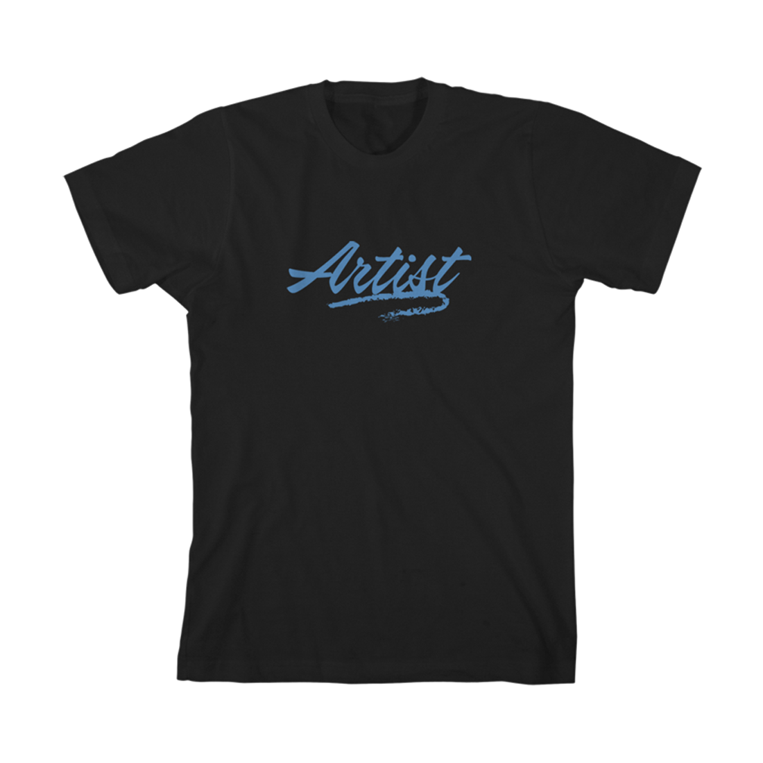 Artist Palette Black T-shirt - Image 3