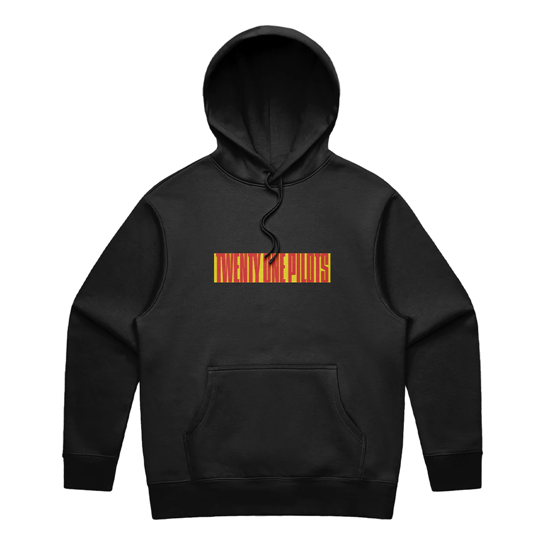 BLOCK WORDMARK BLACK HOODIE