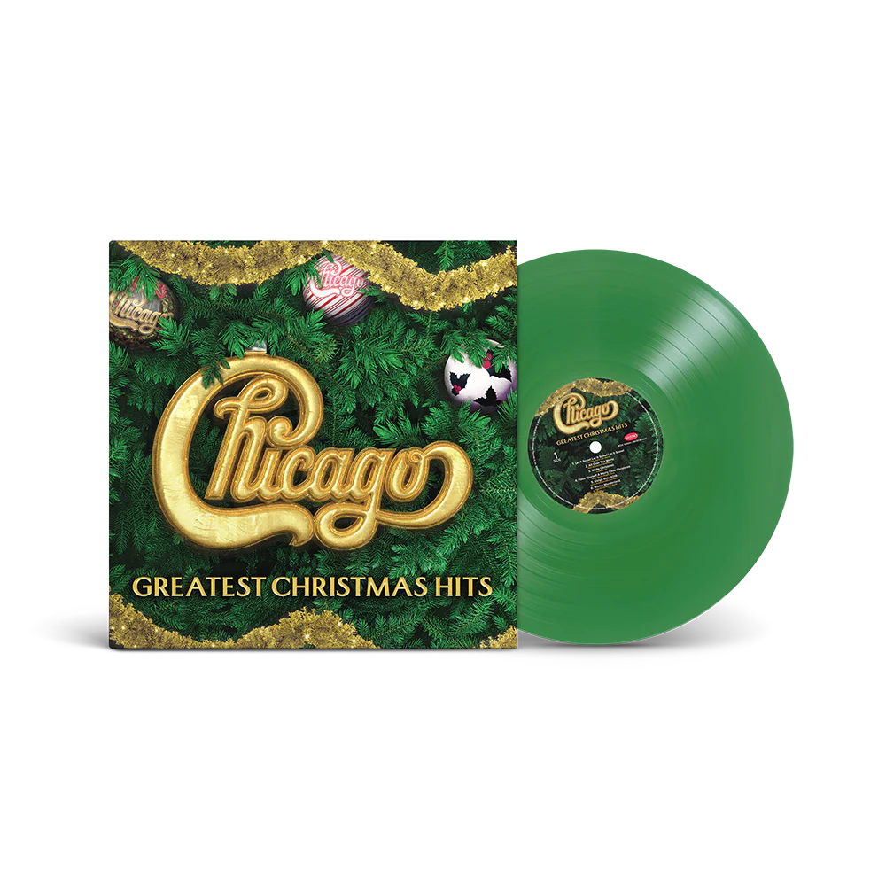 Chicago Greatest Christmas Hits Green Vinyl