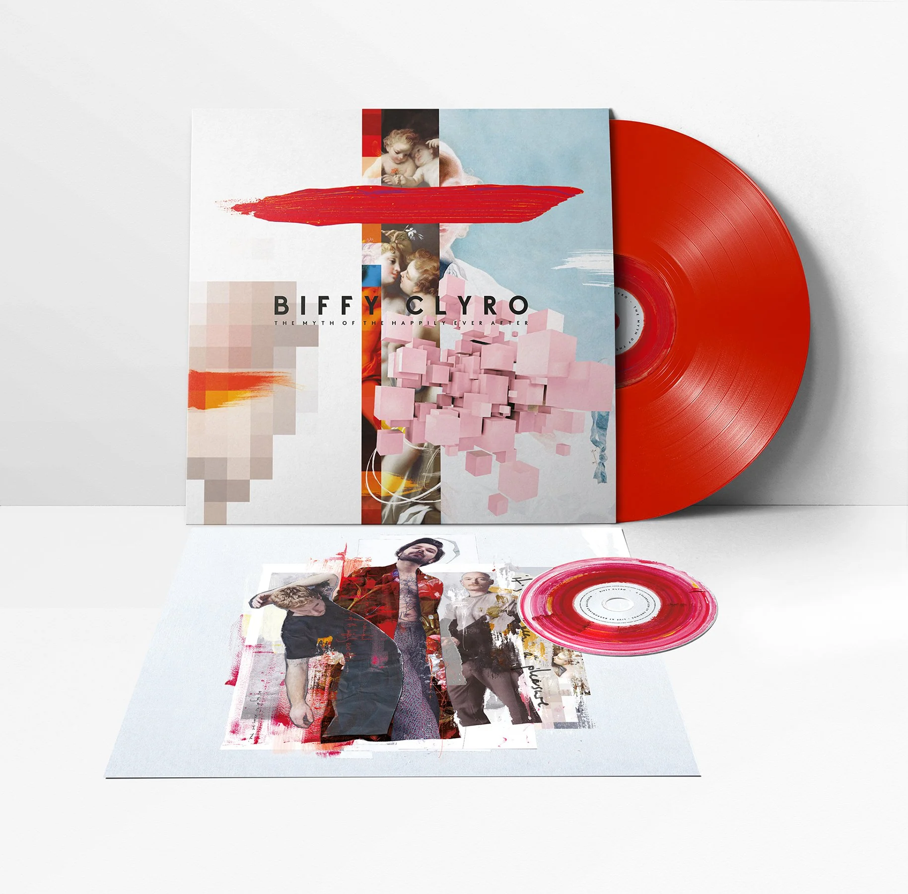 The Myth of The Happily Ever After 12" Red vinyl album with CD - Image 2