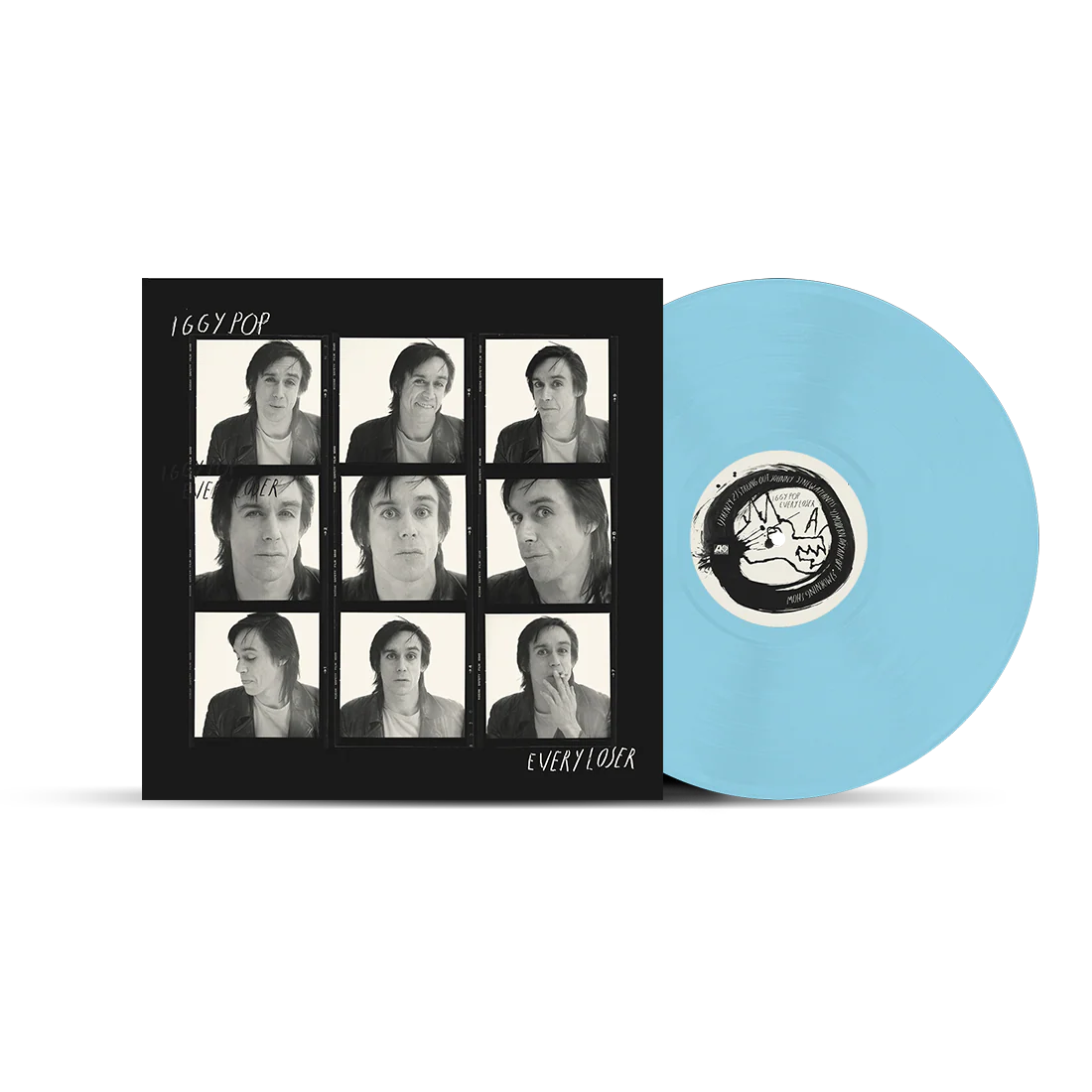 EVERY LOSER Mick Rock Album Cover Sky Blue Vinyl