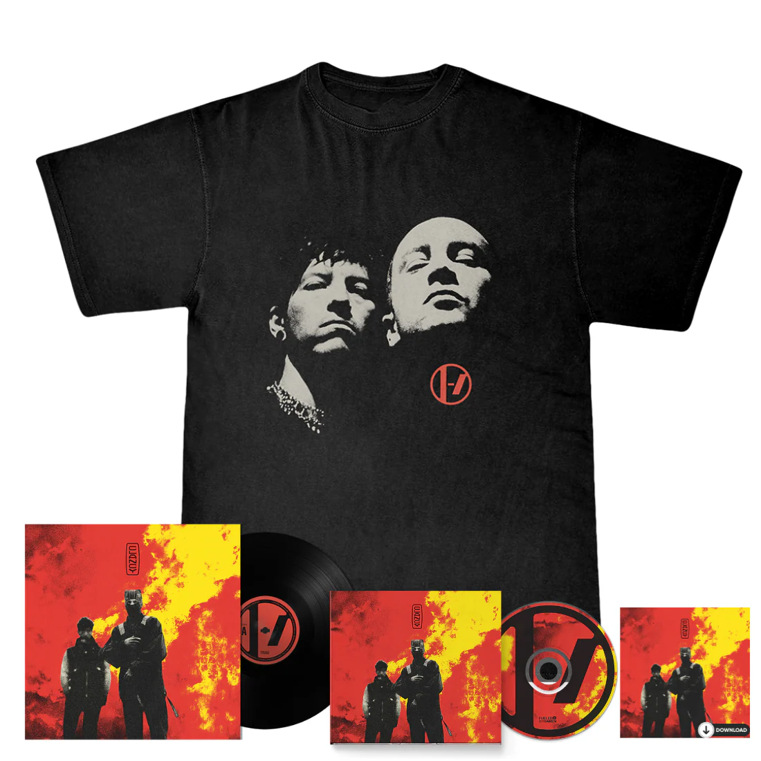 FACES T-SHIRT + CHOICE OF MUSIC