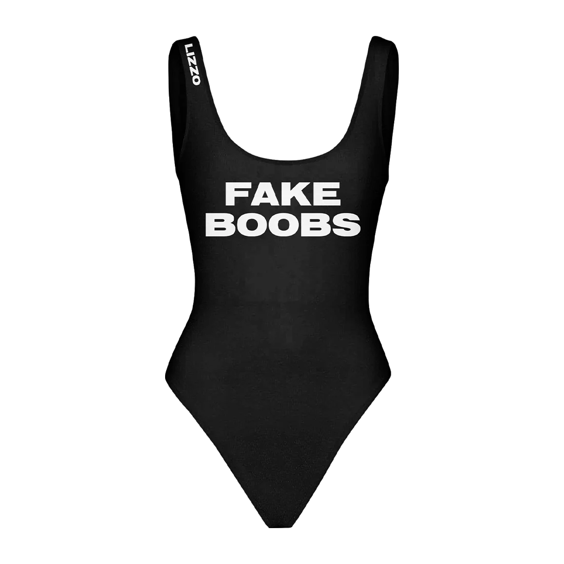 Fake Boobs/Ass Black Swimsuit - Image 2