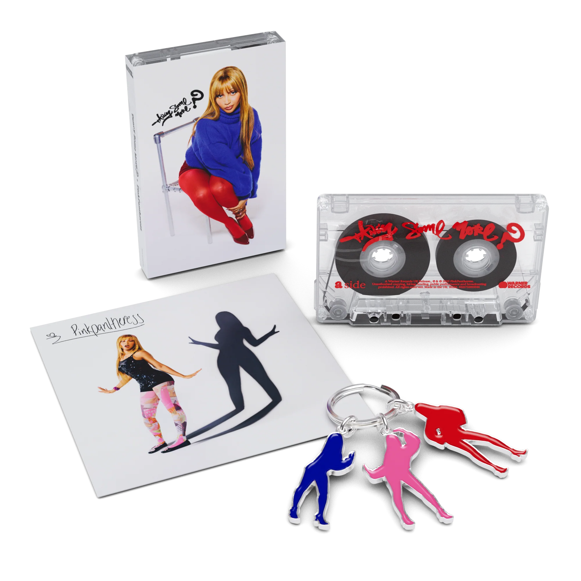 'Fancy Some More?' Cassette & Keyring Bundle (PinkPantheress Signed Artcard)