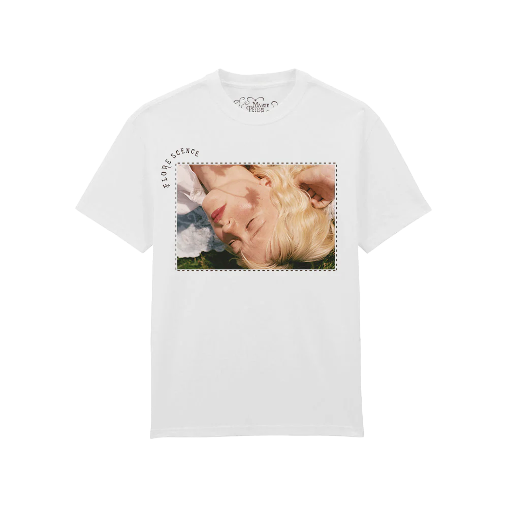 Florescence Album Photo T-Shirt White