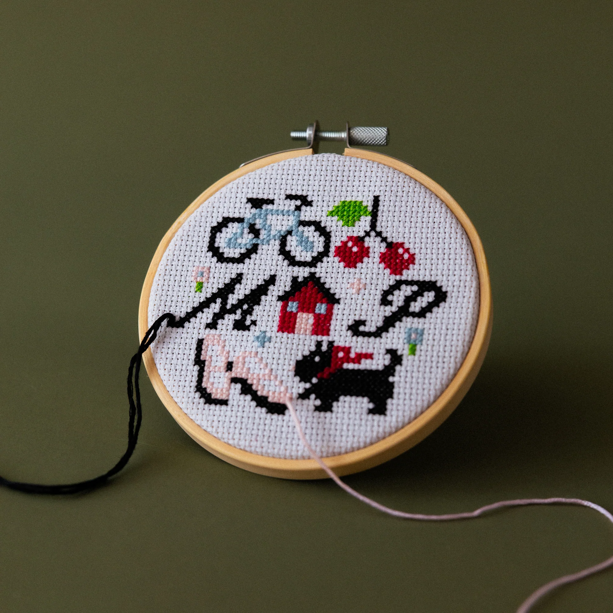 Florescence Cross Stitch Kit - Image 3