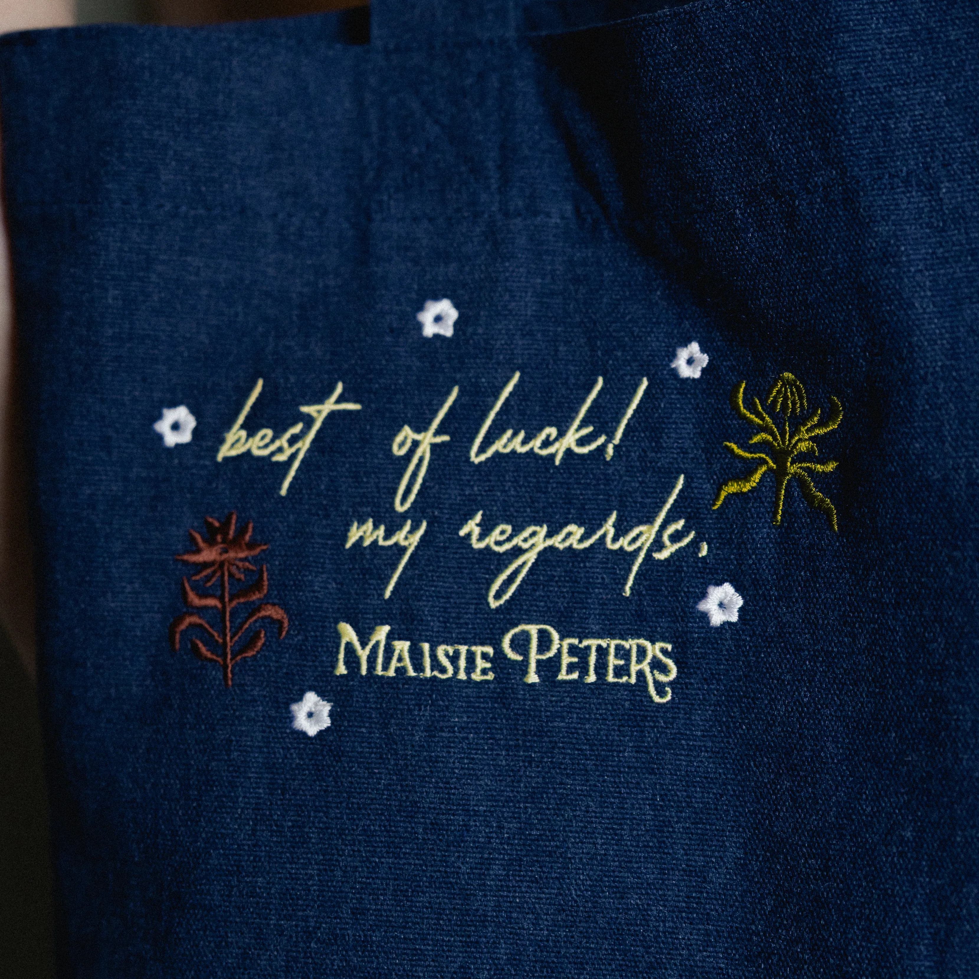 Florescence Tote Blue with Choice of Music - Image 2