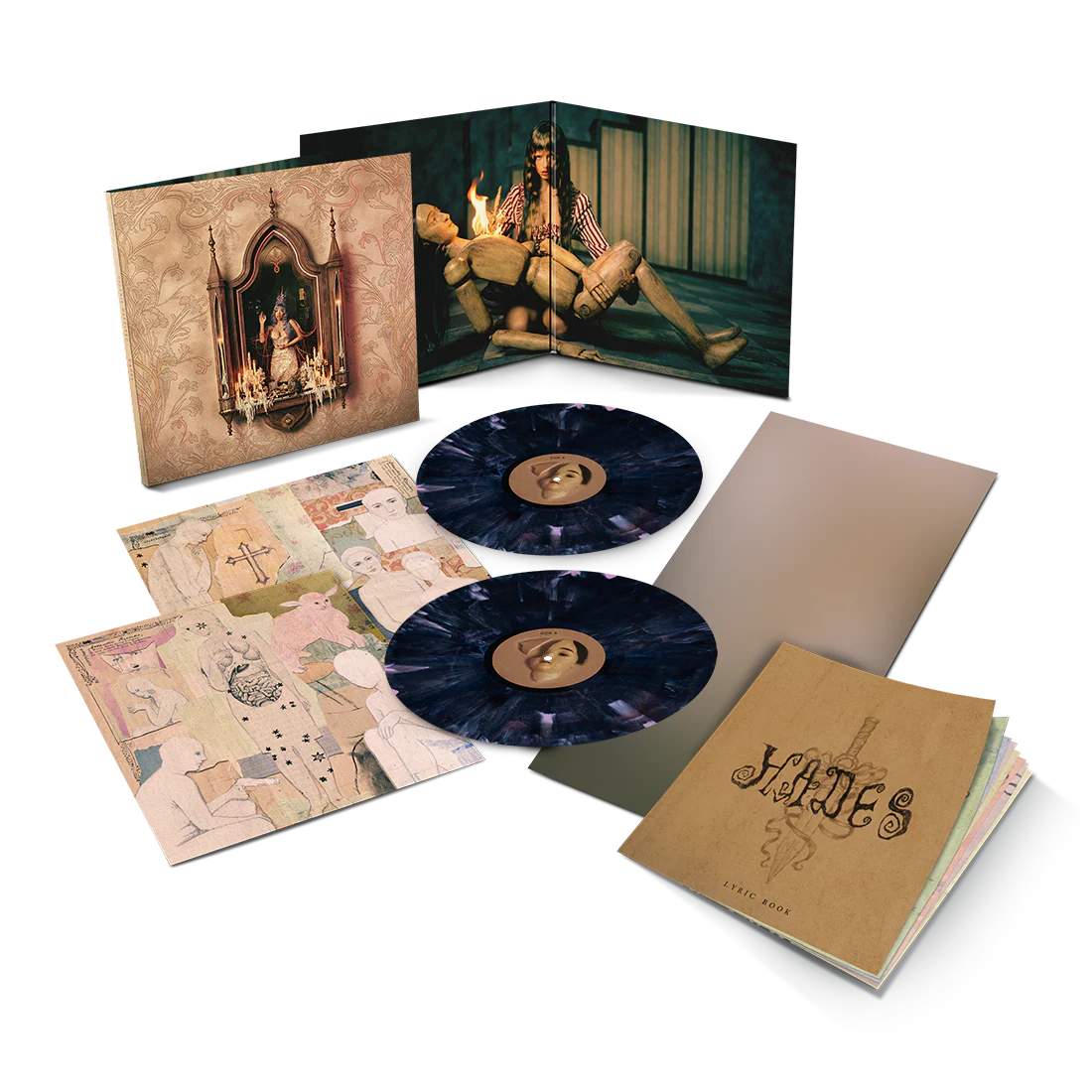 HADES - Digital Midnight Blue Lenticular Cover Vinyl (Webstore Exclusive) - Image 3