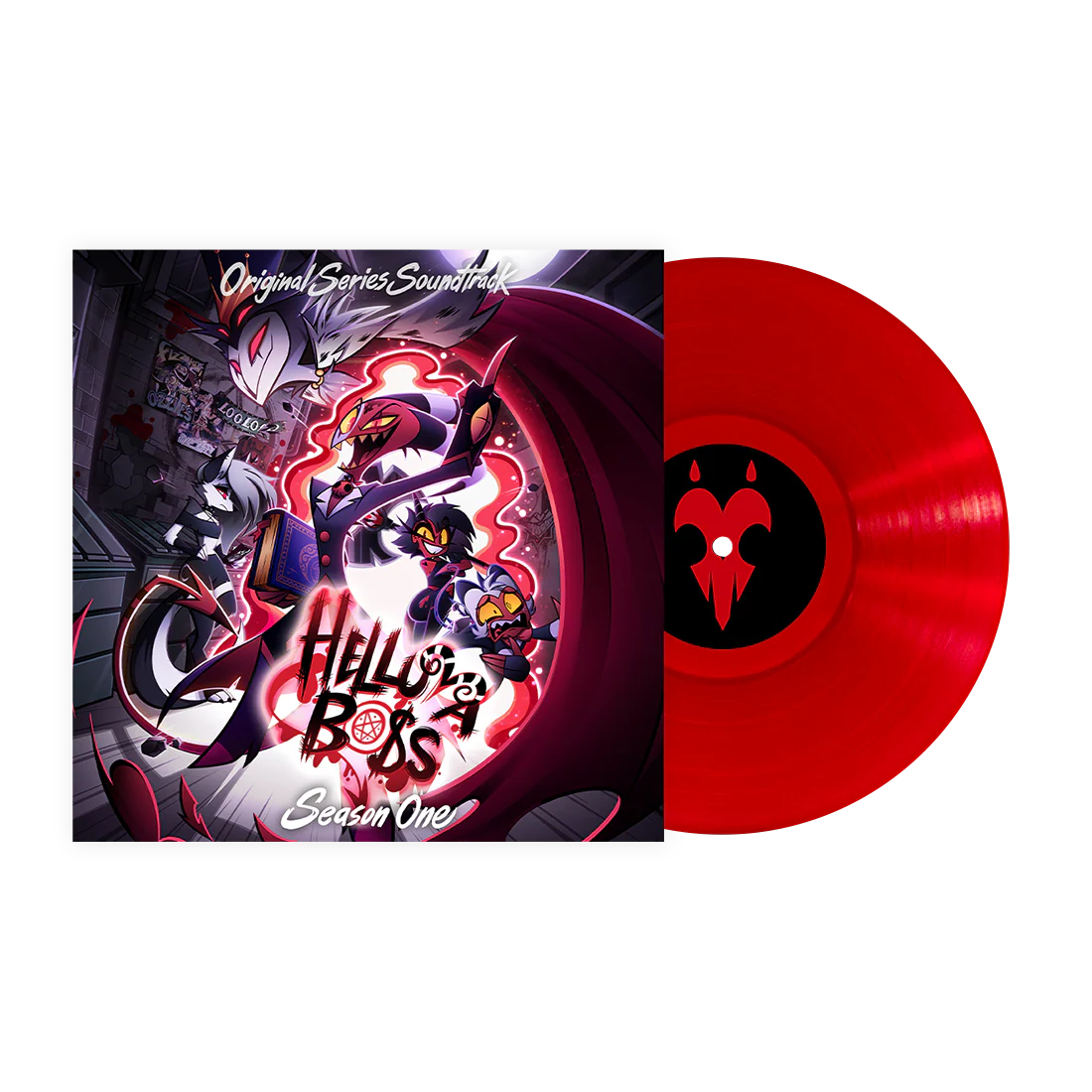 Helluva Boss: Season 1 (Original Soundtrack) Imp Red Clear Vinyl