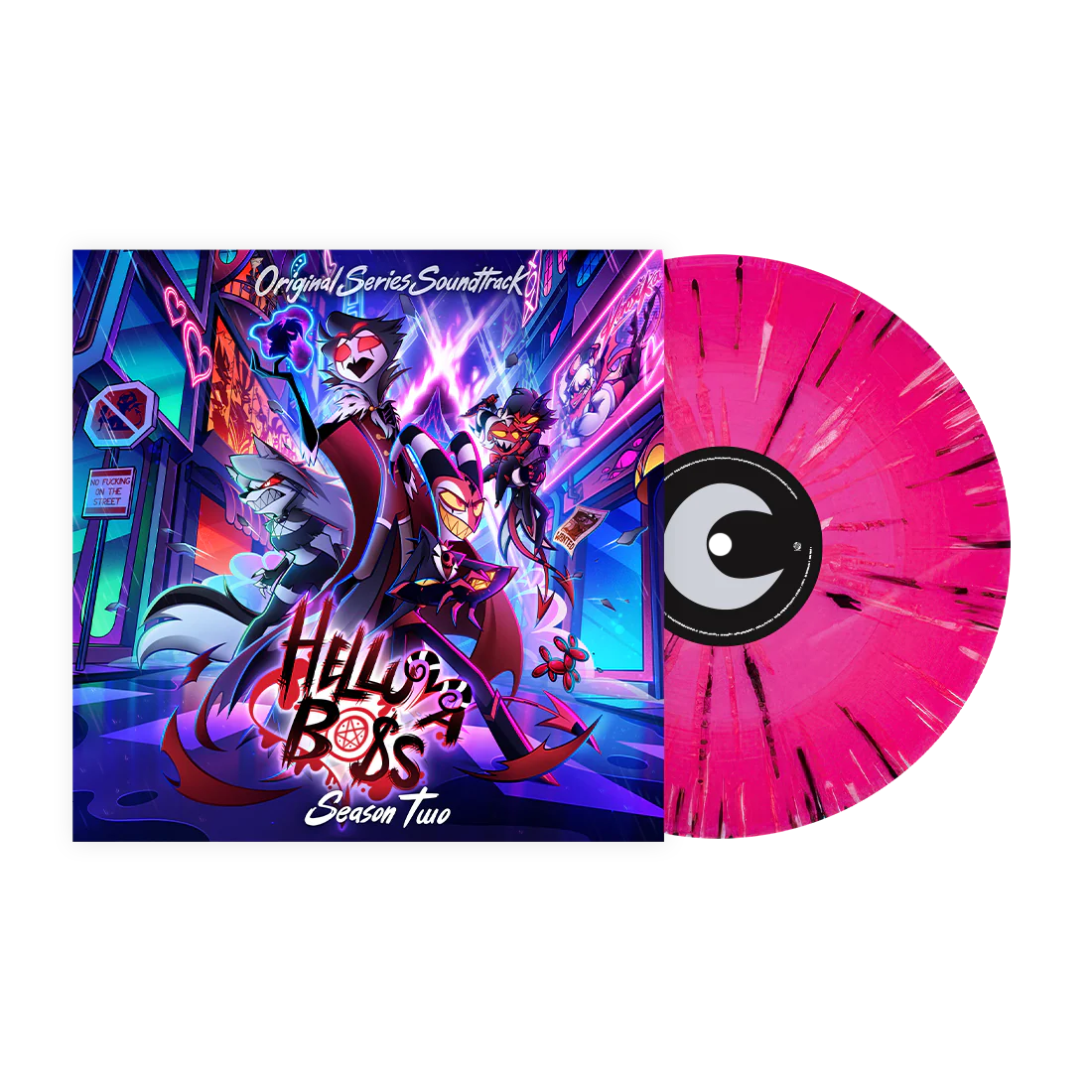 Helluva Boss: Season 2 (Original Soundtrack) - Pink Splatter Vinyl