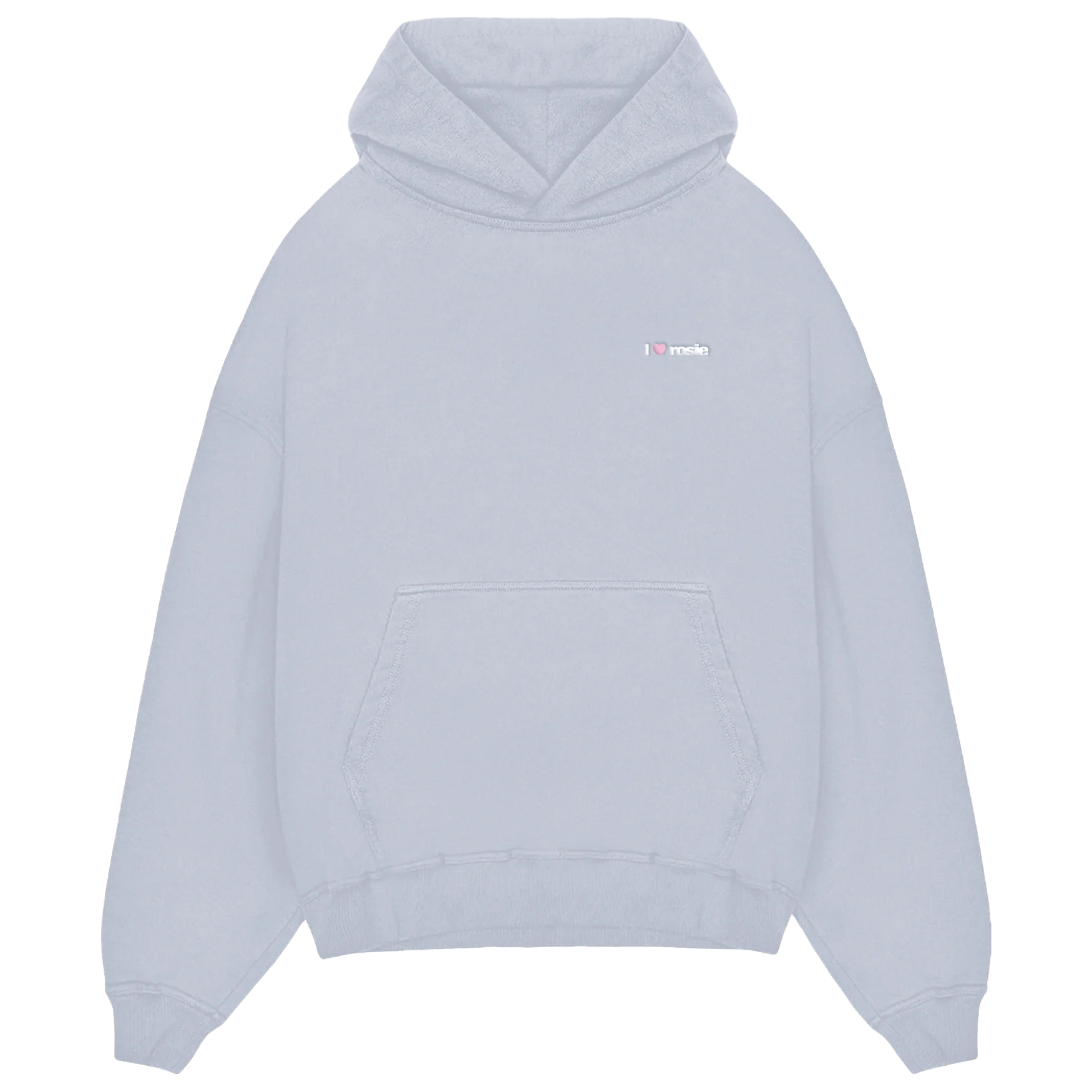 ‘i heart rosie’ icy hoodie