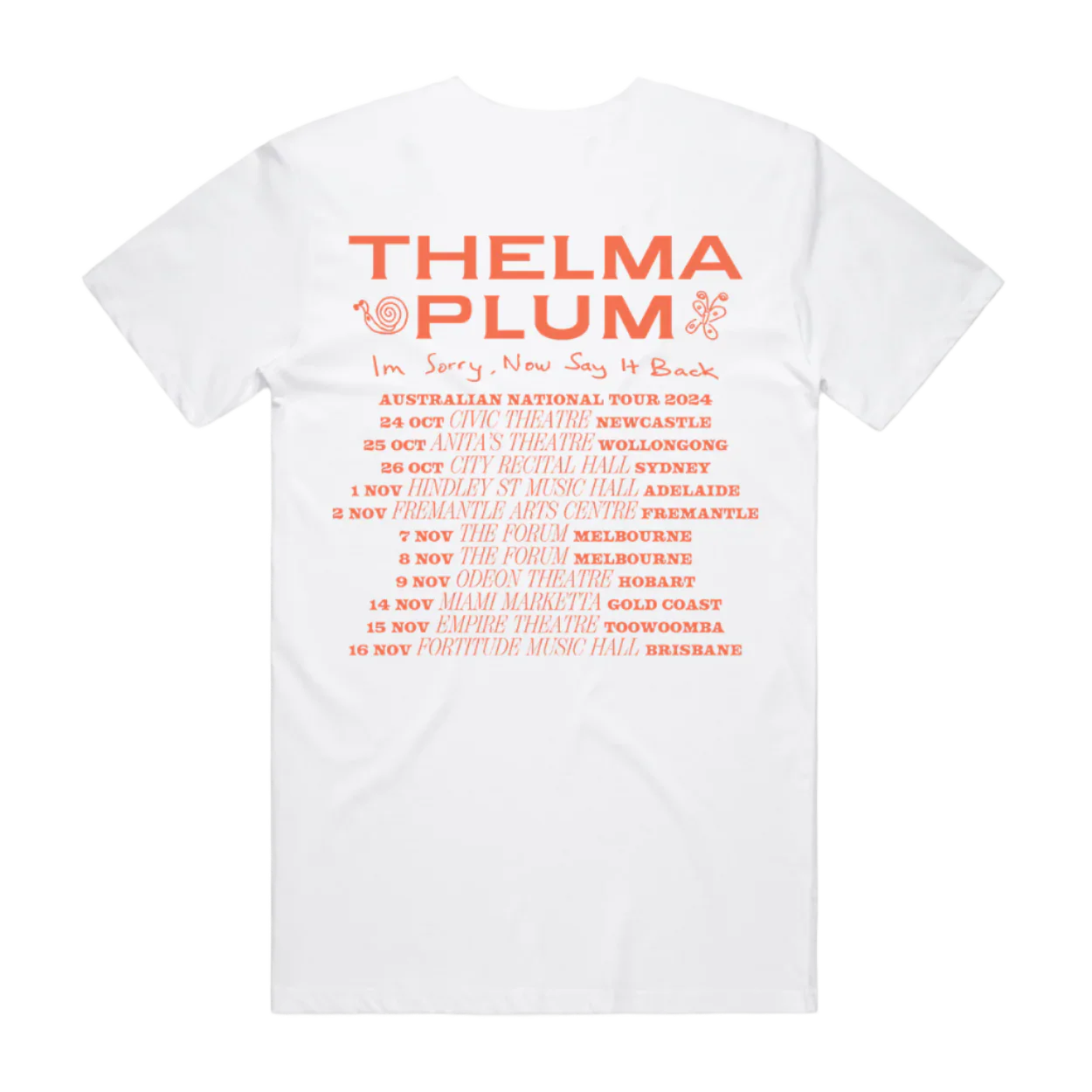 I'm Sorry, Now Say It Back Tour T-Shirt - Image 2