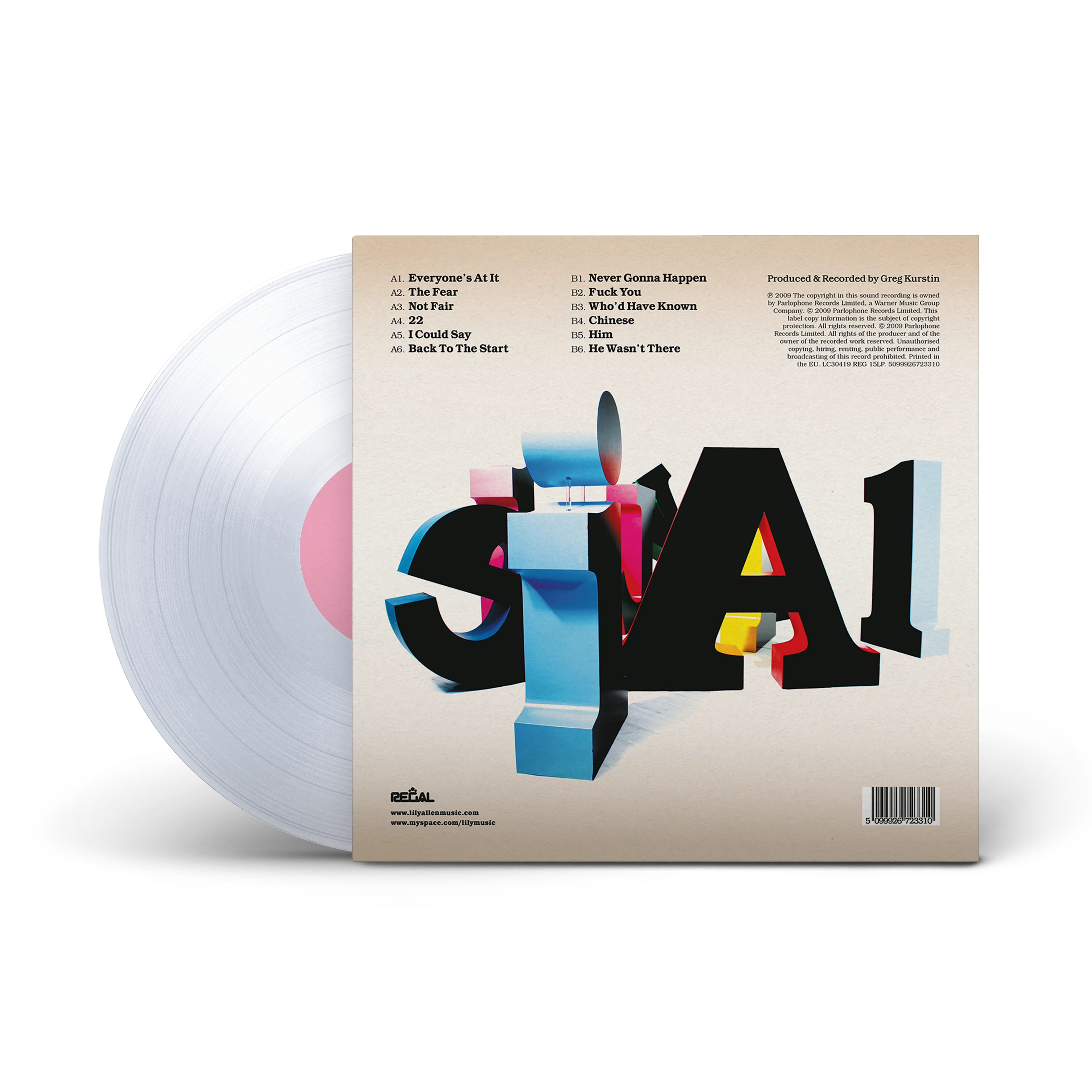 It's Not Me, It's You Crystal Clear Vinyl - Image 2