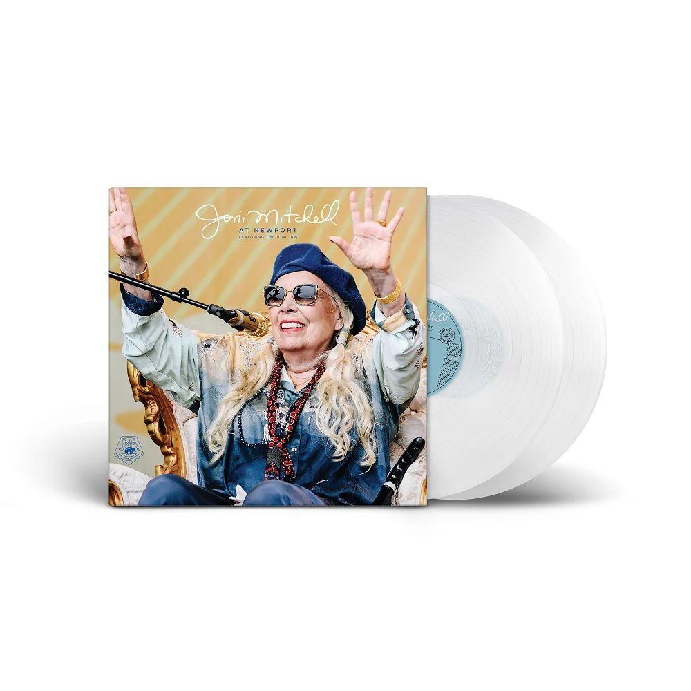 Joni Mitchell At Newport Clear Vinyl