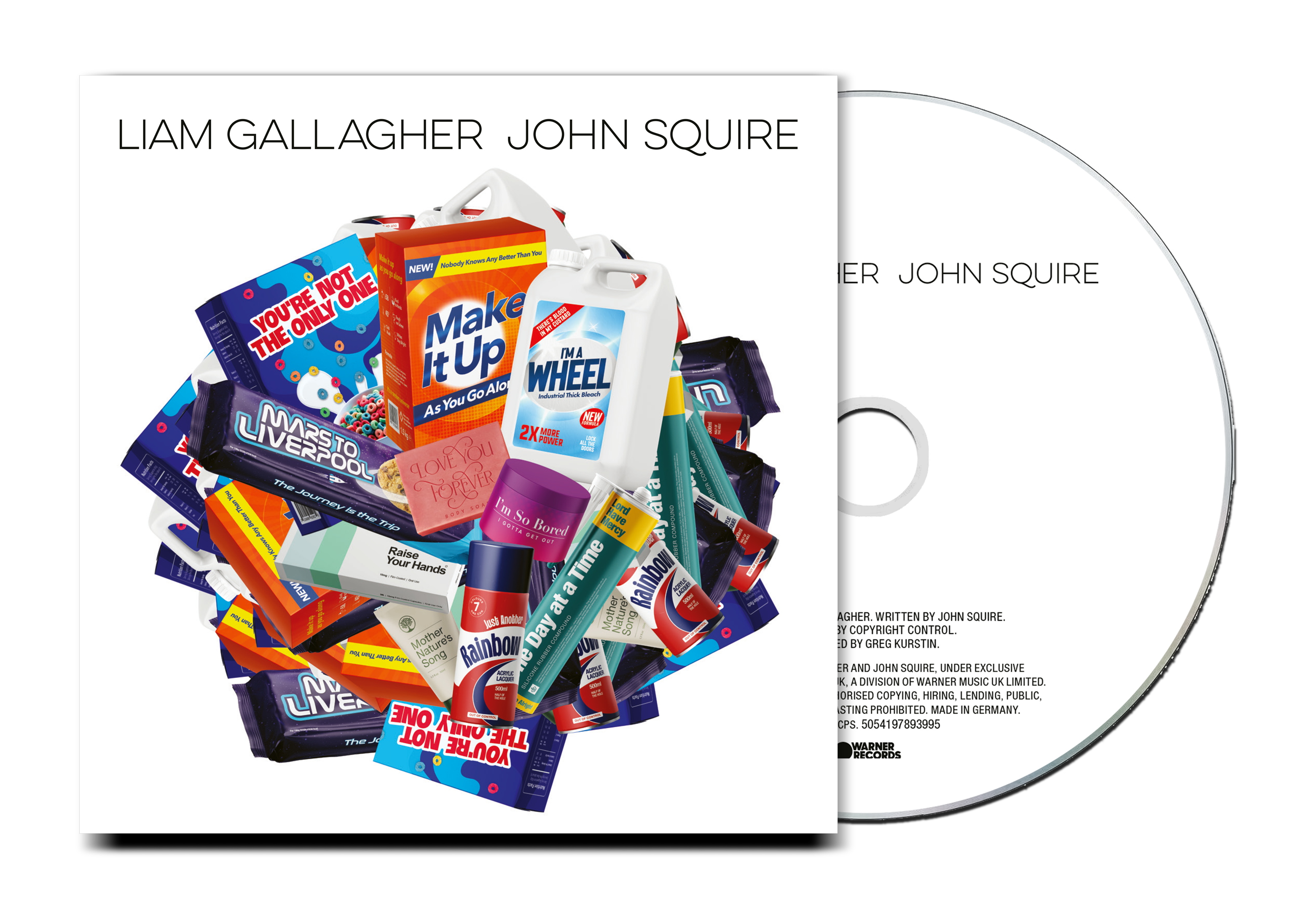 Liam Gallagher John Squire CD
