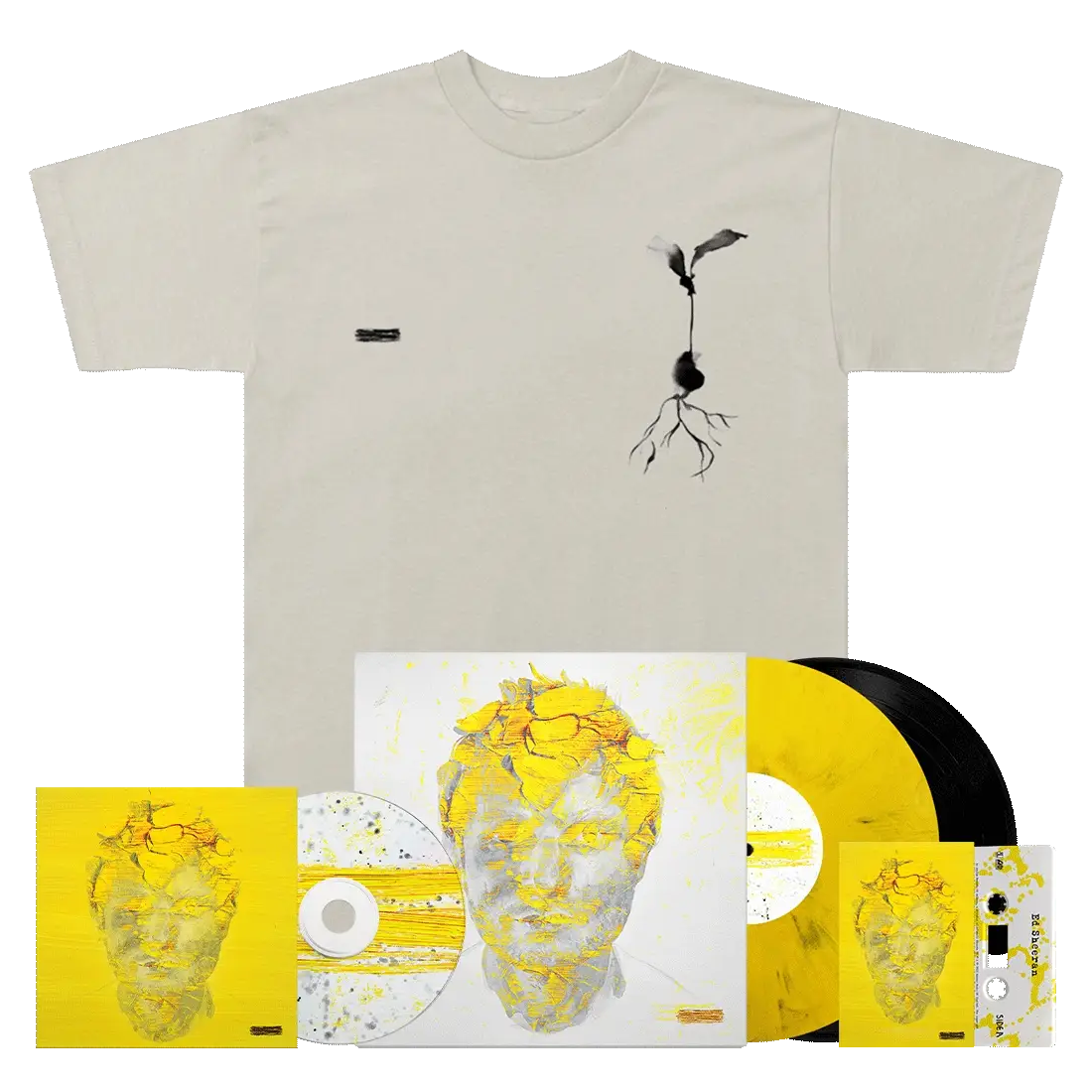Life Goes On Natural T-Shirt + Album Bundle