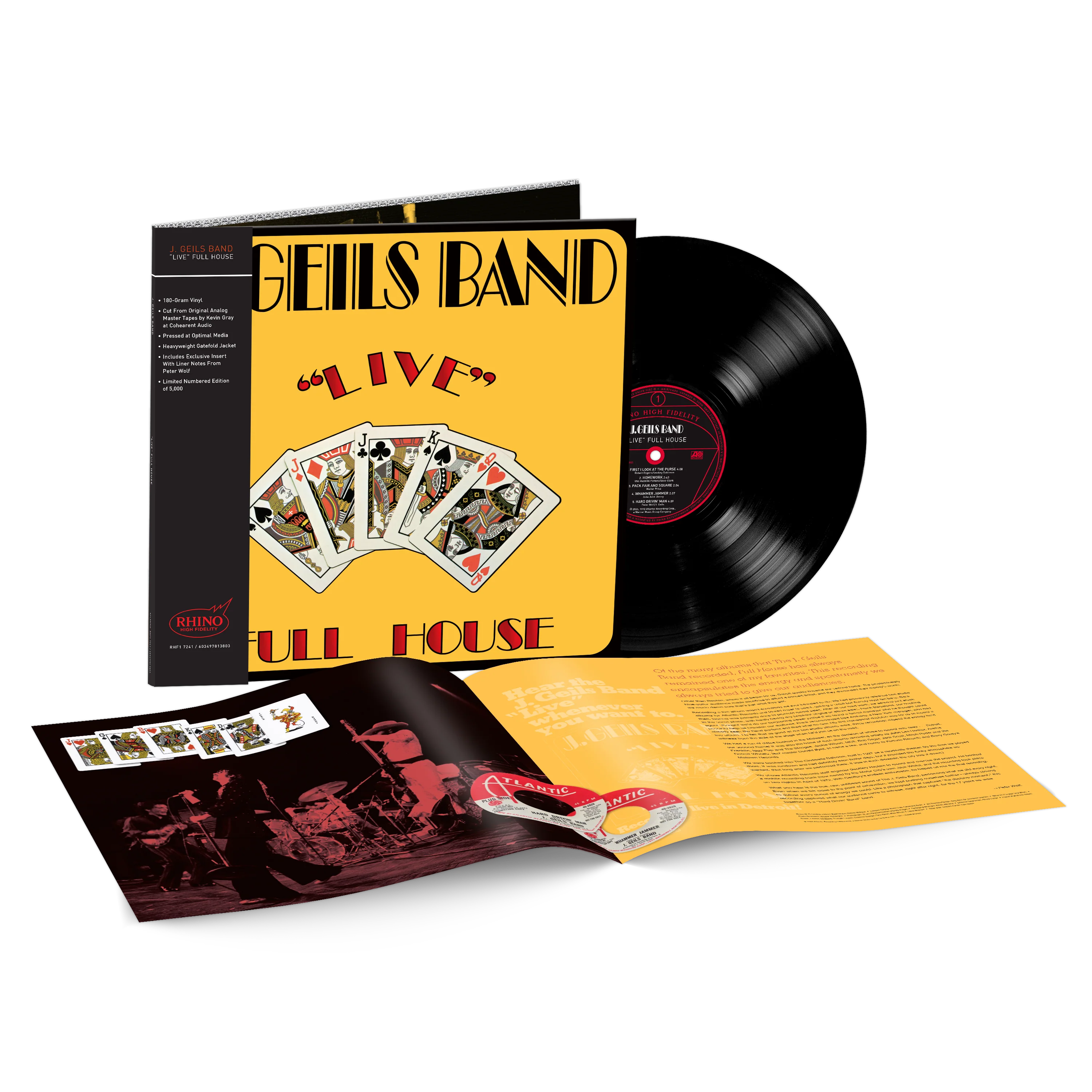 "Live" Full House (Rhino High Fidelity) Vinyl