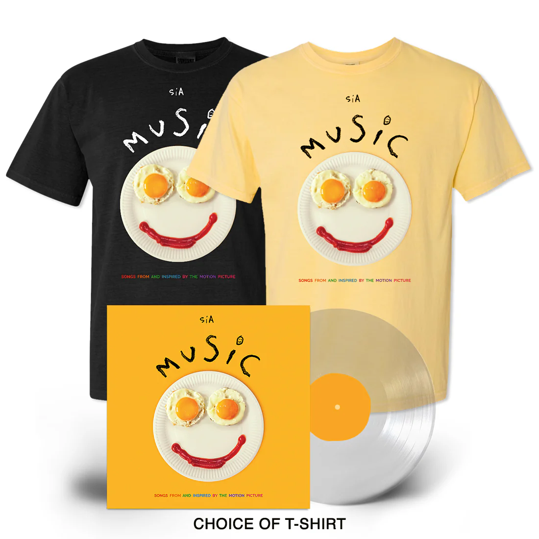 Music - Songs From And Inspired By The Motion Picture (Clear Vinyl + T-Shirt Bundle)