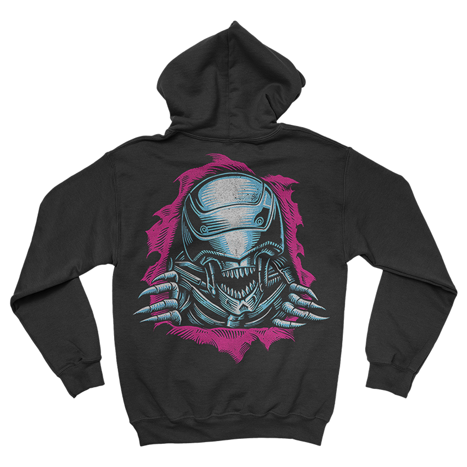 Peek A Boo Pullover Hoodie - Image 3