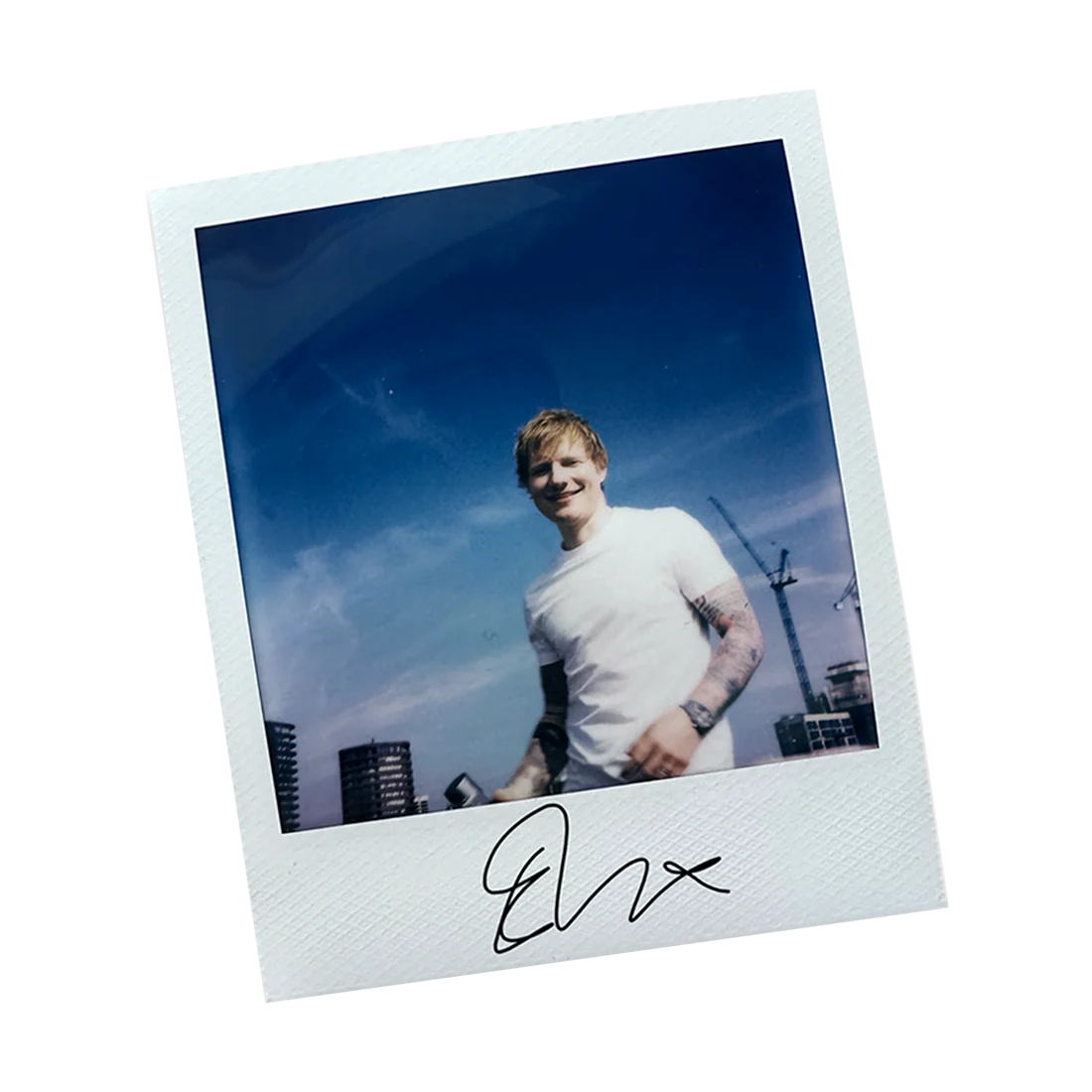 Play White T-Shirt & Album Bundle & Signed Photo Print - Image 2