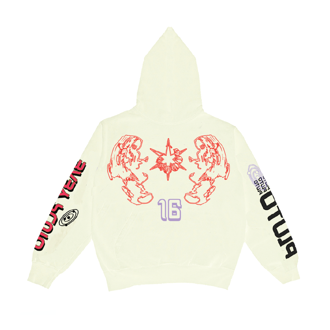 Pluto x Baby Pluto Hoodie - Image 3