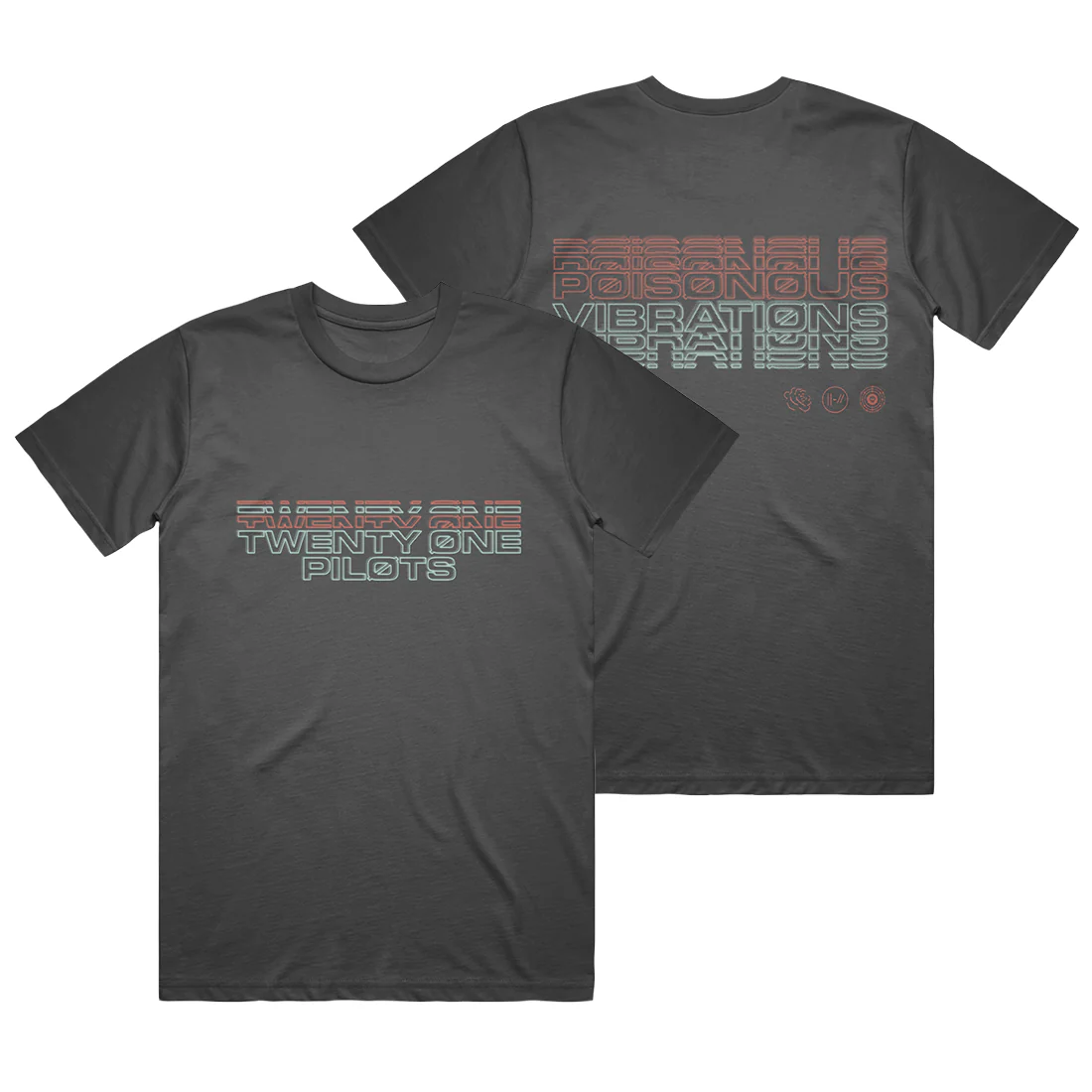 Poisonous Vibes Hollow T-Shirt (Black) - Image 3