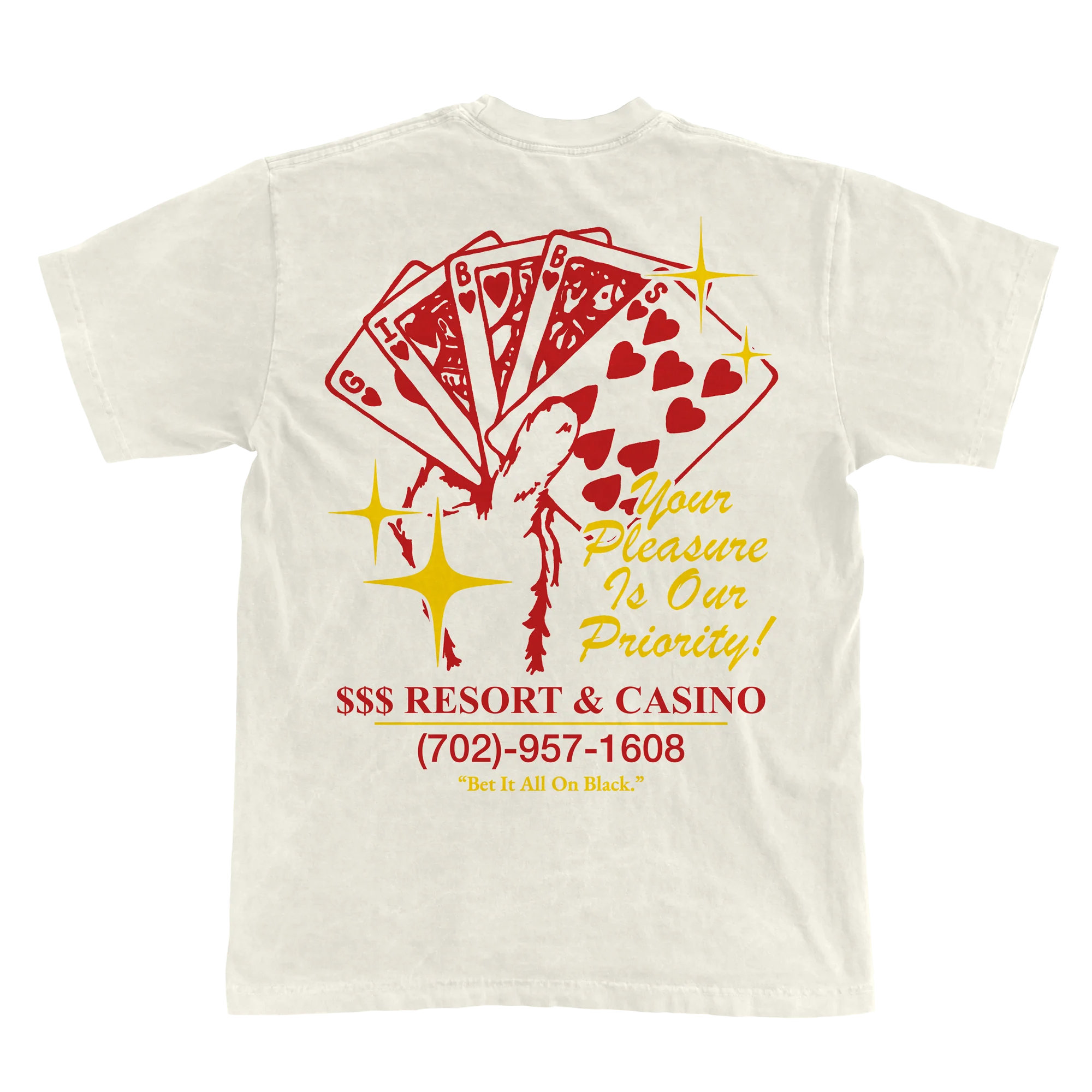 $$$ Resort & Casino Tee - White - Image 2