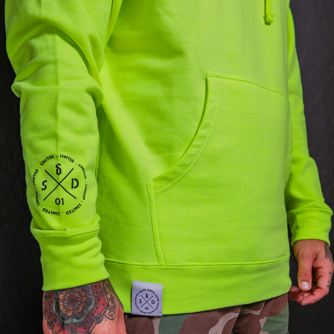 Shed Light Yellow Hoodie - Image 2