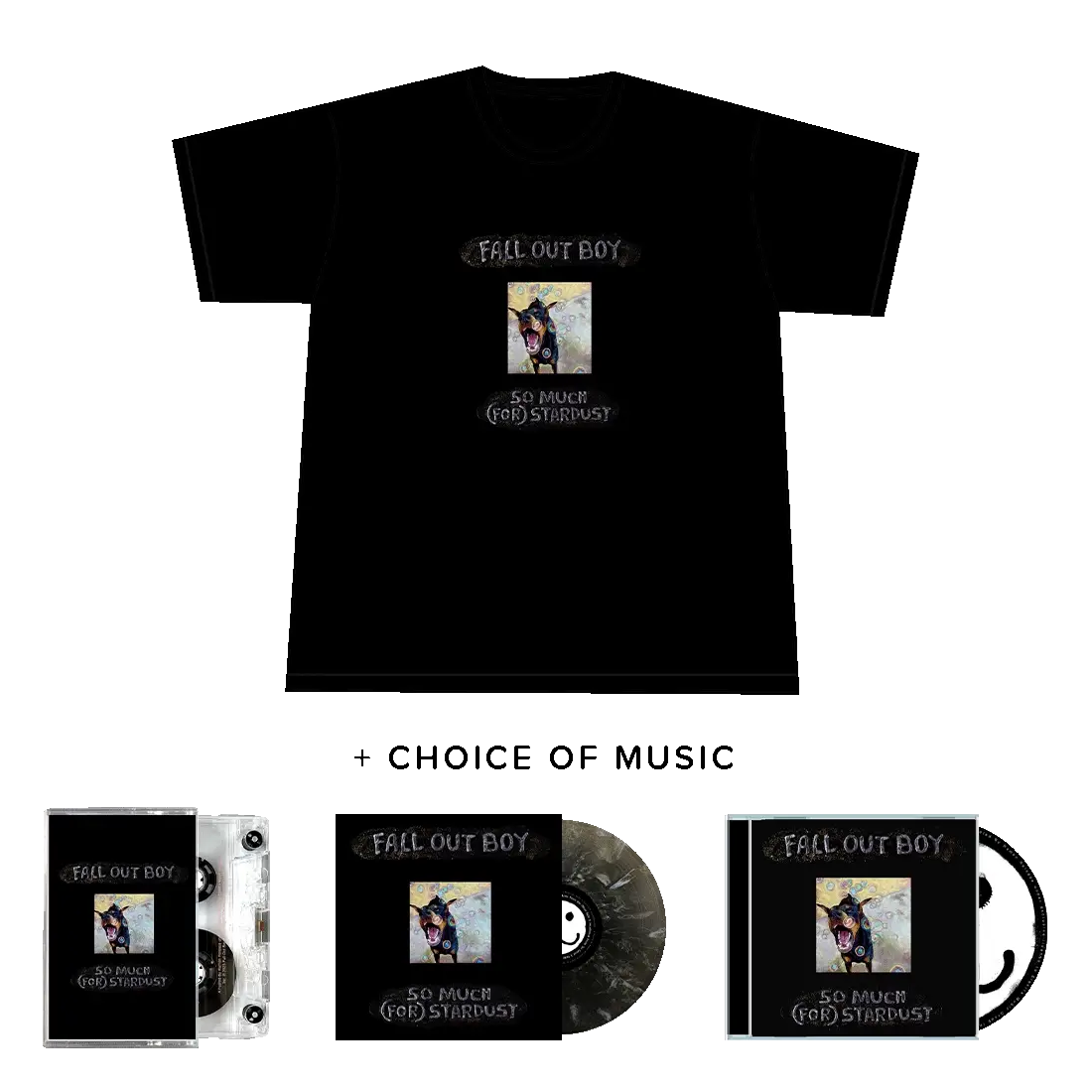 So Much For Stardust T-Shirt + Choice of Music