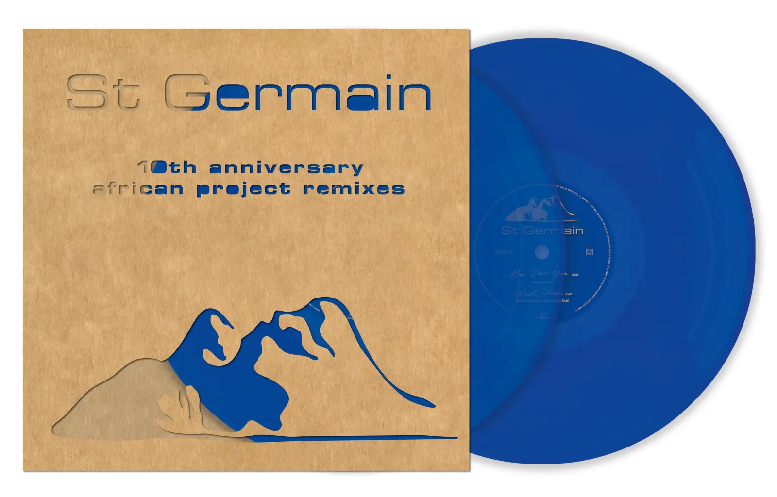 St Germain (10th Anniversary African Project Remixes) Blue Vinyl