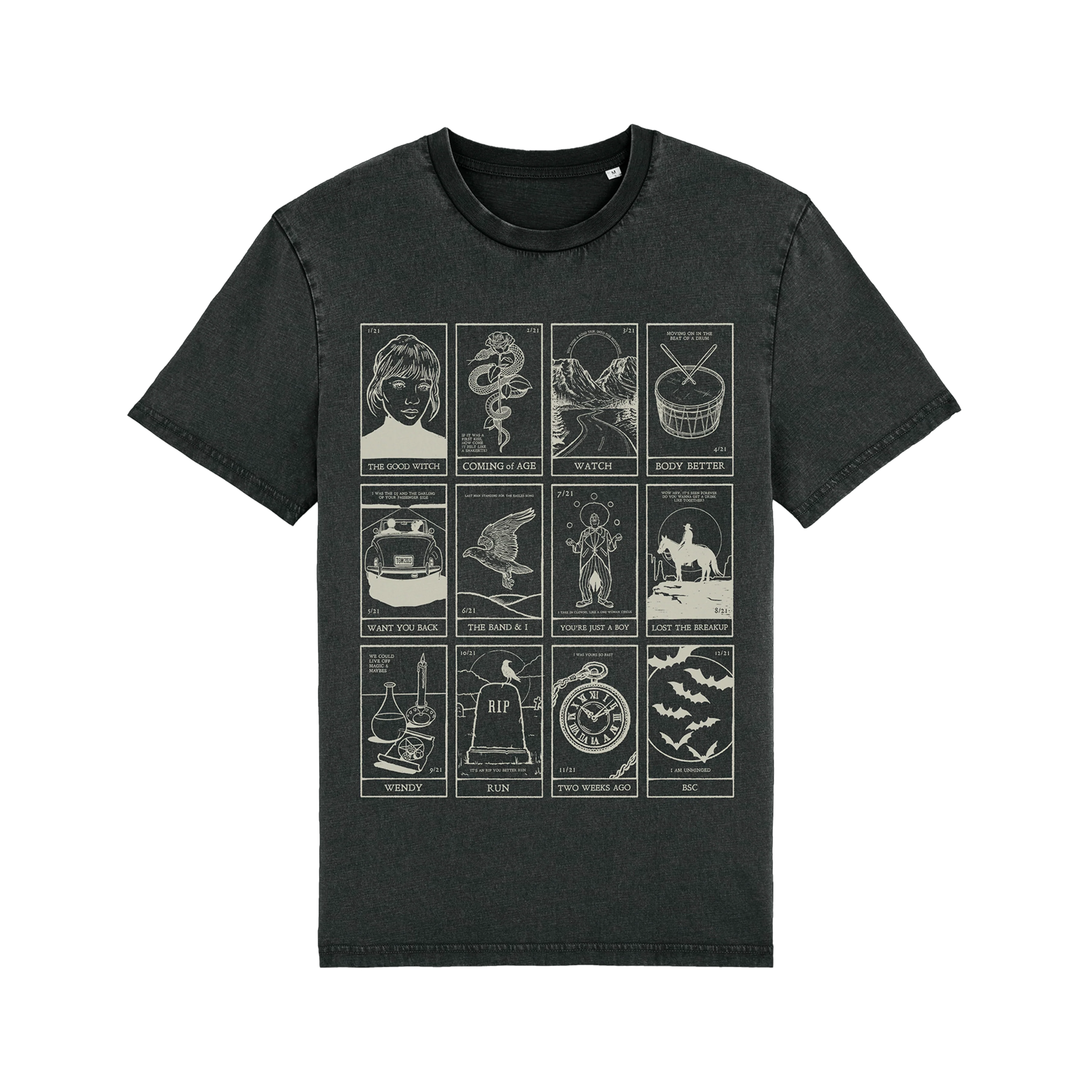 Tarot Negative T-Shirt