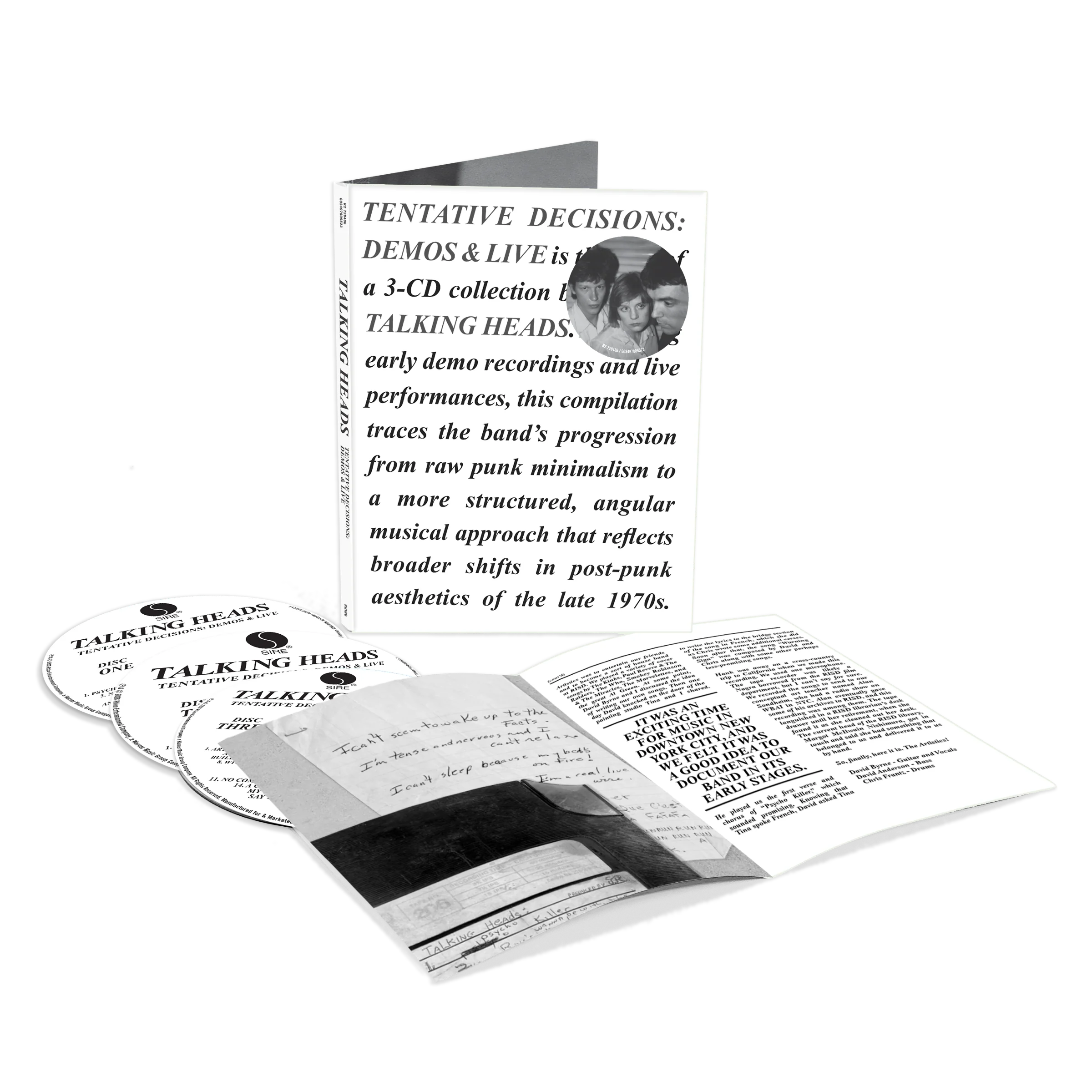 Tentative Decisions: Demos & Live (3CD)