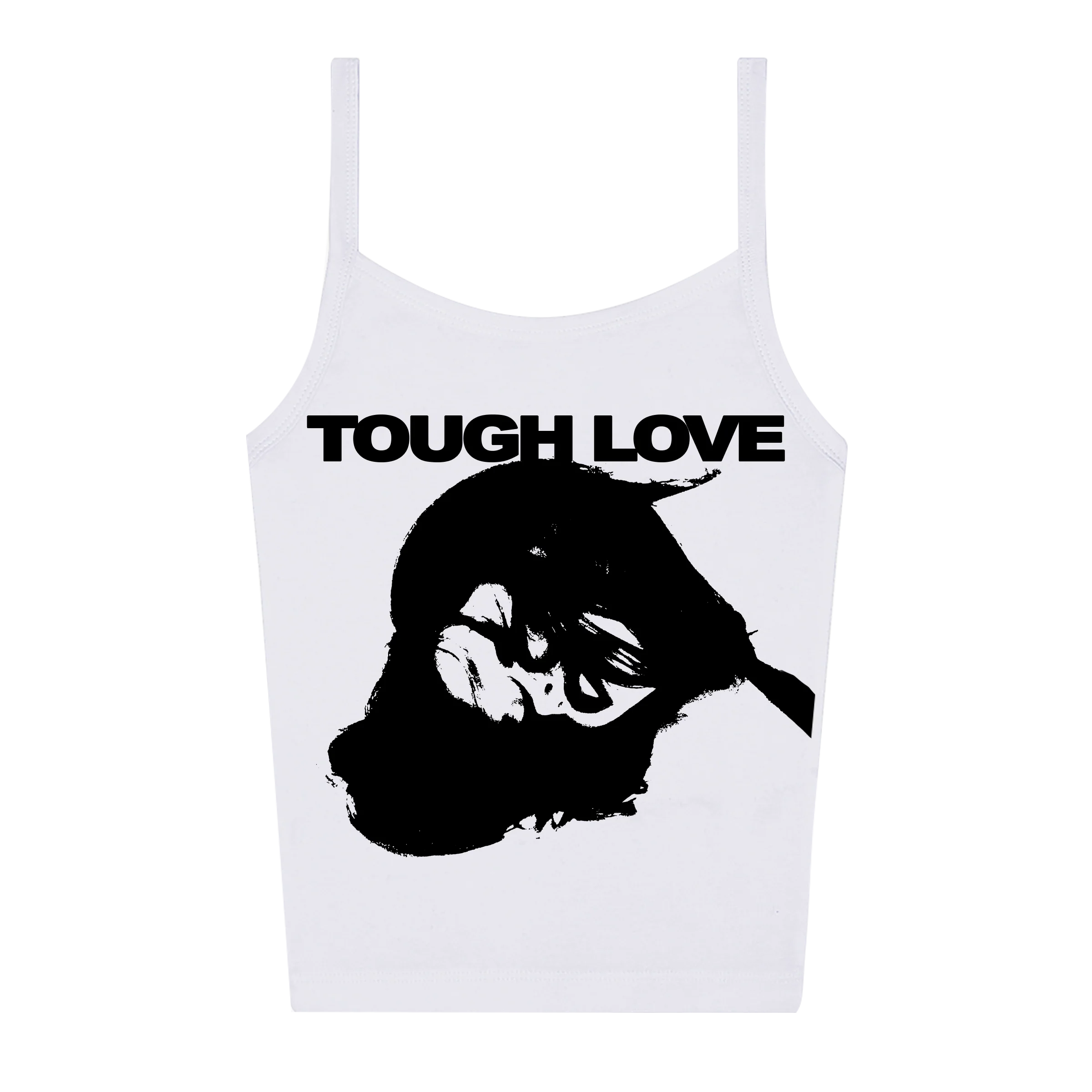 Tough Love White Tank