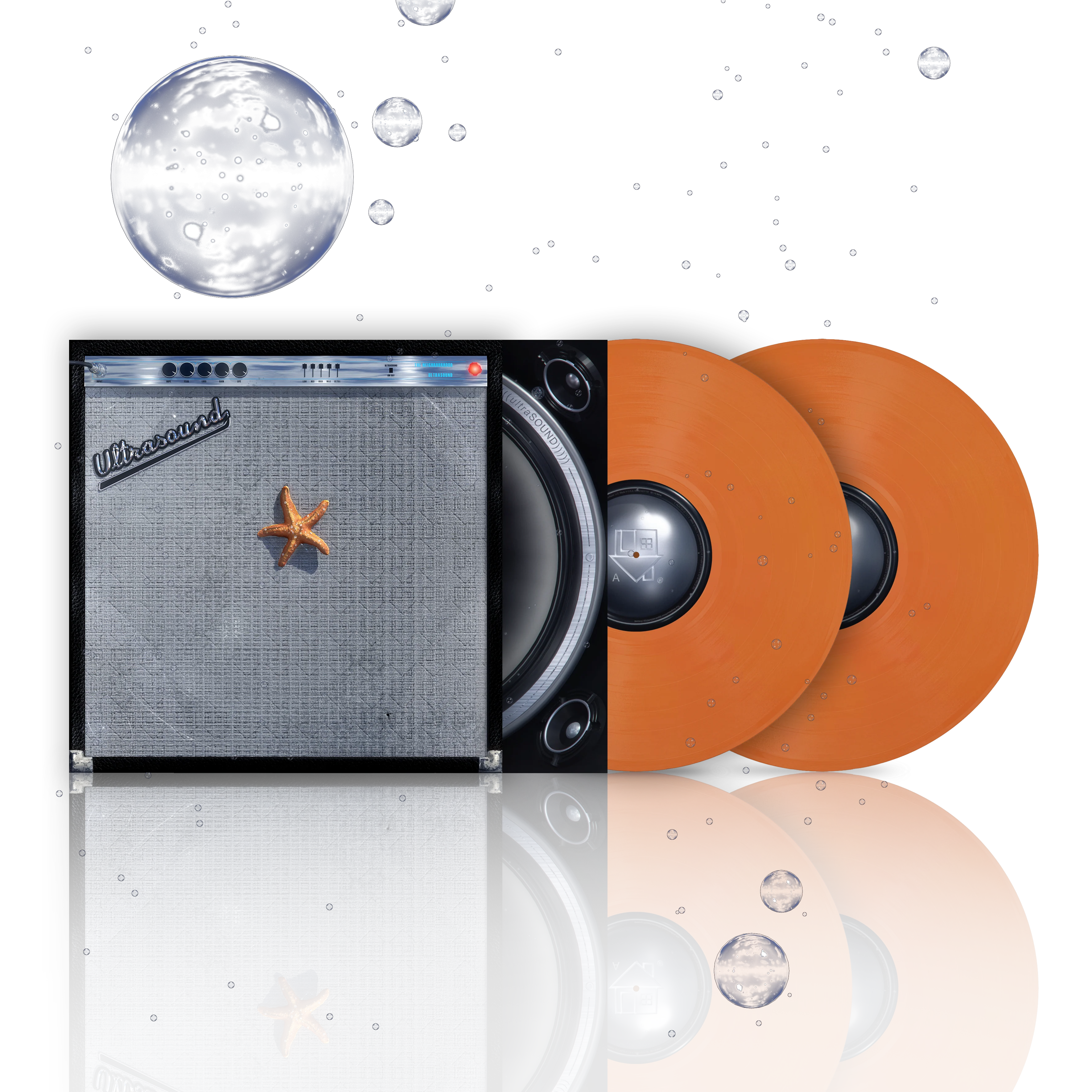 (((((ultraSOUND)))))+ (Deluxe Album) Starfish Orange Colored Vinyl