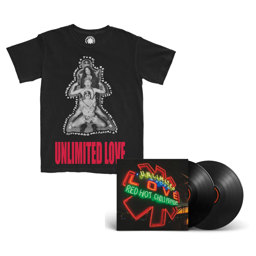 Unlimited Love Standard Vinyl + T-Shirt Bundle