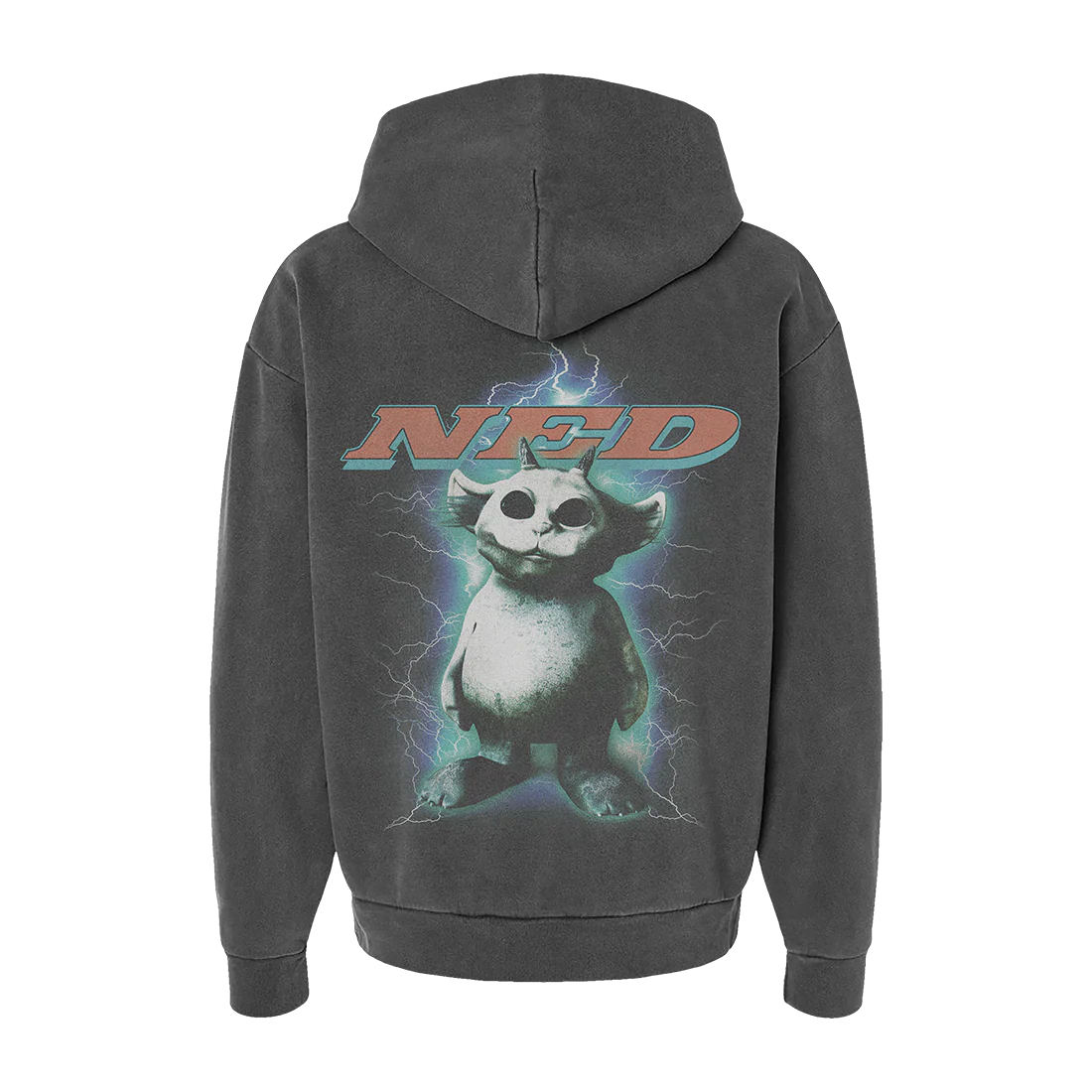 WEIRD SCIENCE GREY HOODIE - Image 3