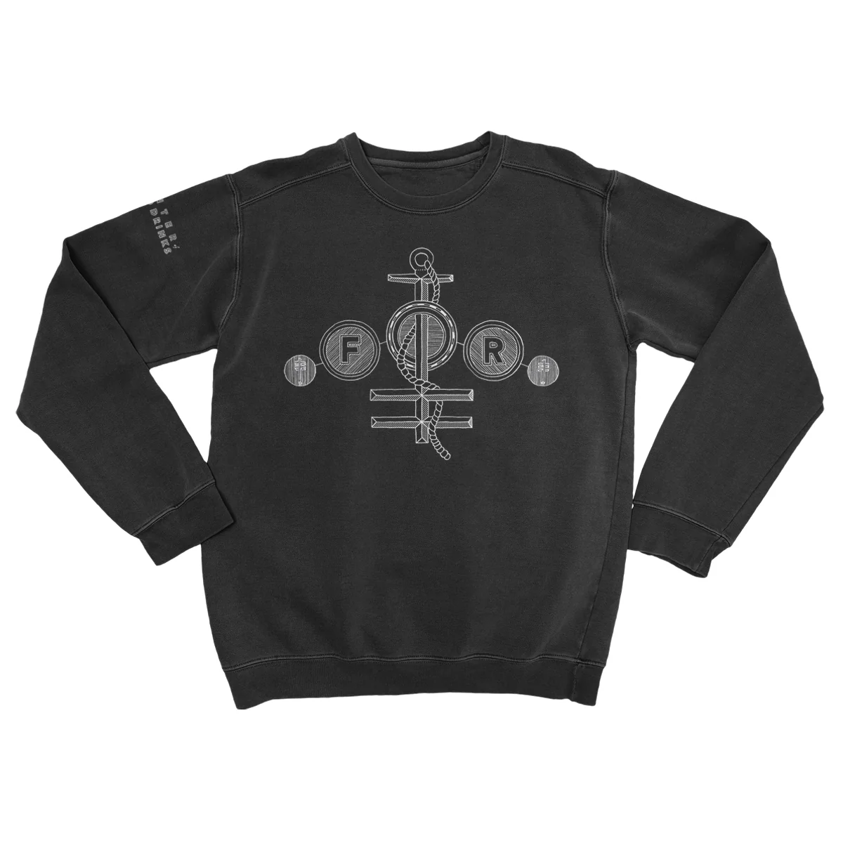 Winter of Mixed Drinks Anniversary Sweatshirt Black